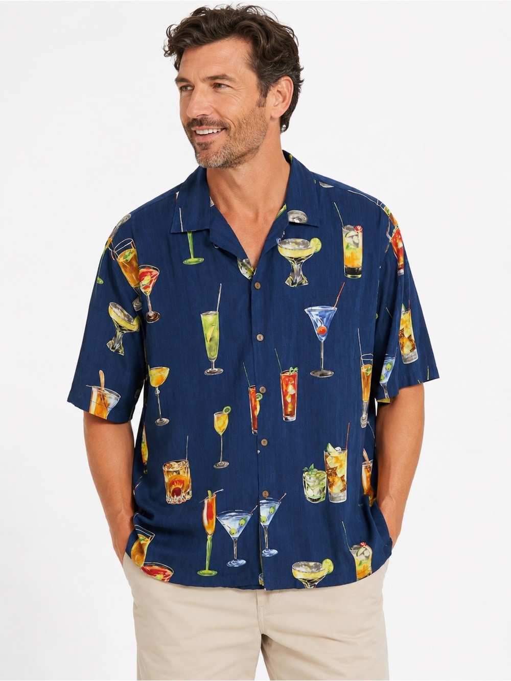 Pacific Legend Apparel Men’s Hawaiian Shirt